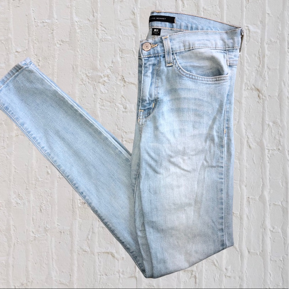 Flying Monkey High Rise Skinny Jeans